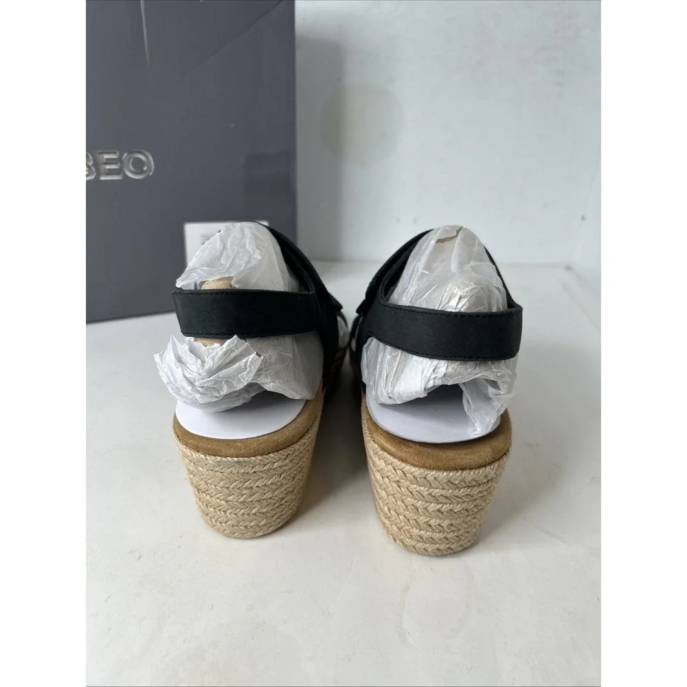 ABEO Walking Co Riviera Adjustable Sandals Black Sz 8.5 New - Picture 3 of 9